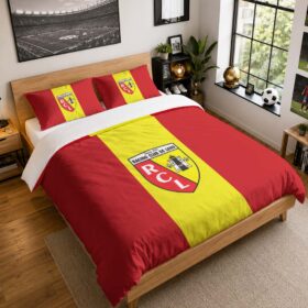 Housse De Couette RC Lens 07 Parure de lit Ensemble De Literie – RCL Ligue 1