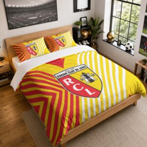 Housse De Couette RC Lens 08 Parure de lit Ensemble De Literie - RCL Ligue 1