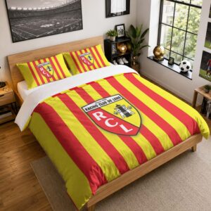 Housse De Couette RC Lens 13 Parure de lit Ensemble De Literie - RCL Ligue 1
