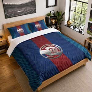 Housse De Couette RC Strasbourg Alsace 01 Parure de lit Ensemble De Literie - RCSA Ligue 1