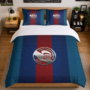 Alternative view of Housse De Couette RC Strasbourg Alsace 01 Parure de lit Ensemble De Literie - RCSA Ligue 1