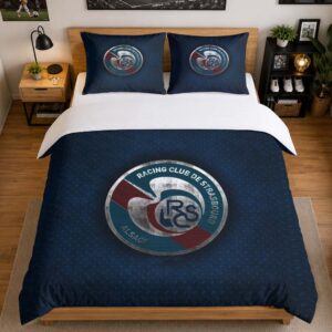 Alternative view of Housse De Couette RC Strasbourg Alsace 03 Parure de lit Ensemble De Literie - RCSA Ligue 1