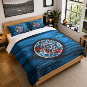 Housse De Couette RC Strasbourg Alsace 04 Parure de lit Ensemble De Literie – RCSA Ligue 1
