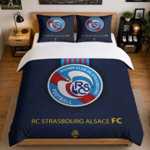 Alternative view of Housse De Couette RC Strasbourg Alsace 08 Parure de lit Ensemble De Literie - RCSA Ligue 1