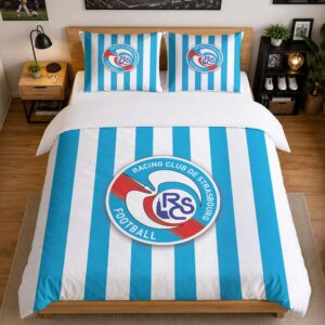 Alternative view of Housse De Couette RC Strasbourg Alsace 14 Parure de lit Ensemble De Literie - RCSA Ligue 1