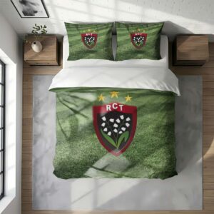 Alternative view of Housse De Couette RCT Toulonnais Rugby Club Parure de lit Ensemble De Literie Rugby - Model 03