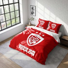 Housse De Couette RCT Toulonnais Rugby Club Parure de lit Ensemble De Literie Rugby – Model 07