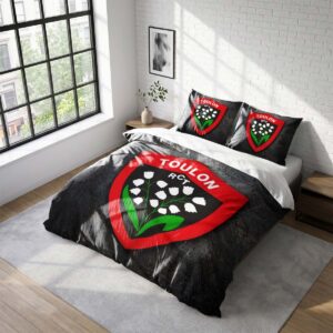 Housse De Couette RCT Toulonnais Rugby Club Parure de lit Ensemble De Literie Rugby - Model 10