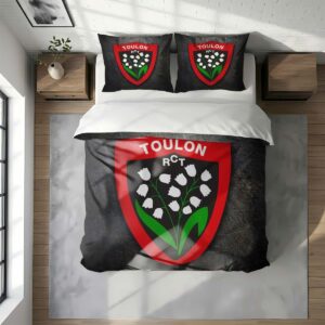 Alternative view of Housse De Couette RCT Toulonnais Rugby Club Parure de lit Ensemble De Literie Rugby - Model 10