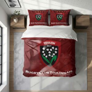Alternative view of Housse De Couette RCT Toulonnais Rugby Club Parure de lit Ensemble De Literie Rugby - Model 11