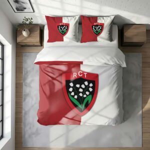 Alternative view of Housse De Couette RCT Toulonnais Rugby Club Parure de lit Ensemble De Literie Rugby - Model 14