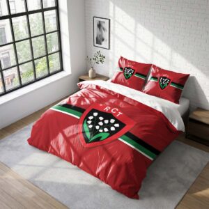 Housse De Couette RCT Toulonnais Rugby Club Parure de lit Ensemble De Literie Rugby - Model 16