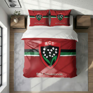 Alternative view of Housse De Couette RCT Toulonnais Rugby Club Parure de lit Ensemble De Literie Rugby - Model 17