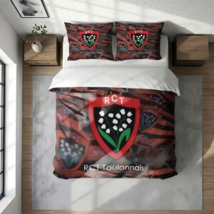 Alternative view of Housse De Couette RCT Toulonnais Rugby Club Parure de lit Ensemble De Literie Rugby - Model 18