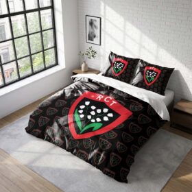 Housse De Couette RCT Toulonnais Rugby Club Parure de lit Ensemble De Literie Rugby – Model 21