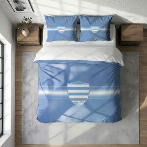 Alternative view of Housse De Couette Racing 92 Rugby Club Parure de lit Ensemble De Literie Rugby - Model 01