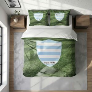 Alternative view of Housse De Couette Racing 92 Rugby Club Parure de lit Ensemble De Literie Rugby - Model 02