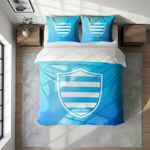 Alternative view of Housse De Couette Racing 92 Rugby Club Parure de lit Ensemble De Literie Rugby - Model 03