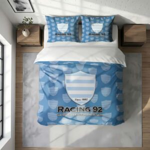 Alternative view of Housse De Couette Racing 92 Rugby Club Parure de lit Ensemble De Literie Rugby - Model 06