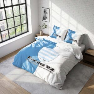 Housse De Couette Racing 92 Rugby Club Parure de lit Ensemble De Literie Rugby - Model 07
