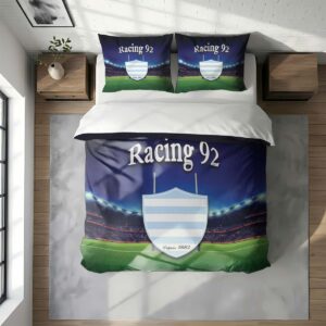 Alternative view of Housse De Couette Racing 92 Rugby Club Parure de lit Ensemble De Literie Rugby - Model 11