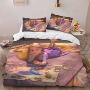 Alternative view of Housse De Couette Raiponce – Tangled Disney 01 Parure de lit Ensemble De Literie