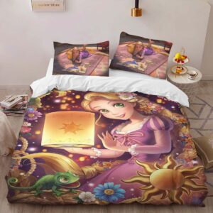 Alternative view of Housse De Couette Raiponce – Tangled Disney 02 Parure de lit Ensemble De Literie