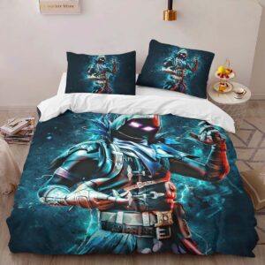 Alternative view of Housse De Couette Raven Fortnite Skin Parure de lit Ensemble De Literie