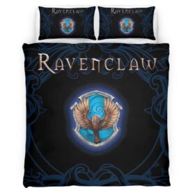 Housse De Couette Serdaigle Harry Potter 3 Parure de lit Ensemble De Literie