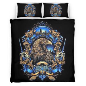 Housse De Couette Serdaigle Harry Potter 8 Parure de lit Ensemble De Literie