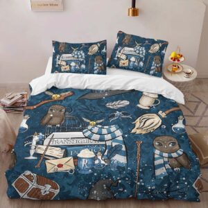 Alternative view of Housse De Couette Chouette de Serdaigle Harry Potter Parure de lit Ensemble De Literie