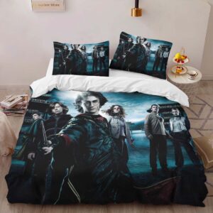 Alternative view of Housse De Couette Ron Weasley, Hermione Granger & Harry Potter – La Coupe de Feu Parure de lit Ensemble De Literie