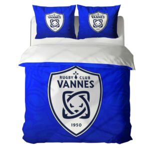 Alternative view of Housse De Couette RC Vannes Club Parure de lit Ensemble De Literie Rugby - Model 03