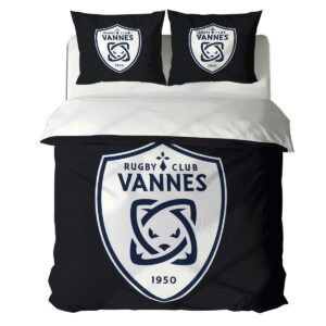 Alternative view of Housse De Couette RC Vannes Club Parure de lit Ensemble De Literie Rugby - Model 04