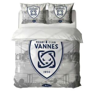 Alternative view of Housse De Couette RC Vannes Club Parure de lit Ensemble De Literie Rugby - Model 05