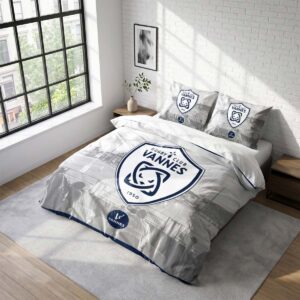 Housse De Couette RC Vannes Club Parure de lit Ensemble De Literie Rugby - Model 05