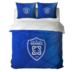 Alternative view of Housse De Couette RC Vannes Club Parure de lit Ensemble De Literie Rugby - Model 06