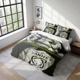 Housse De Couette RC Vannes Club Parure de lit Ensemble De Literie Rugby – Model 07