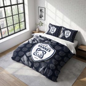 Housse De Couette RC Vannes Club Parure de lit Ensemble De Literie Rugby – Model 08