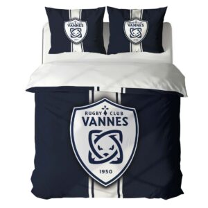 Alternative view of Housse De Couette RC Vannes Club Parure de lit Ensemble De Literie Rugby - Model 09