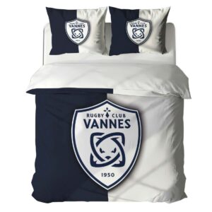 Alternative view of Housse De Couette RC Vannes Club Parure de lit Ensemble De Literie Rugby - Model 10