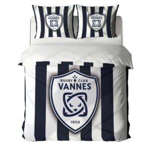 Alternative view of Housse De Couette RC Vannes Club Parure de lit Ensemble De Literie Rugby - Model 11