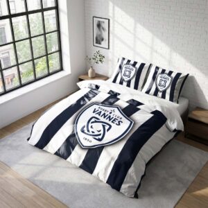 Housse De Couette RC Vannes Club Parure de lit Ensemble De Literie Rugby - Model 11