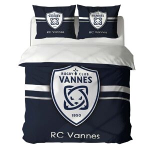 Alternative view of Housse De Couette RC Vannes Club Parure de lit Ensemble De Literie Rugby - Model 12
