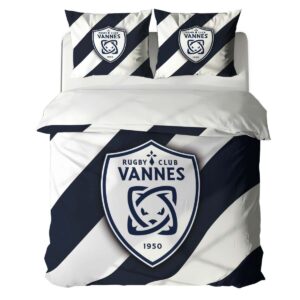 Alternative view of Housse De Couette RC Vannes Club Parure de lit Ensemble De Literie Rugby - Model 14