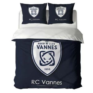 Alternative view of Housse De Couette RC Vannes Club Parure de lit Ensemble De Literie Rugby - Model 15
