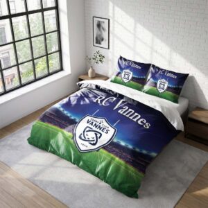 Housse De Couette RC Vannes Club Parure de lit Ensemble De Literie Rugby - Model 16