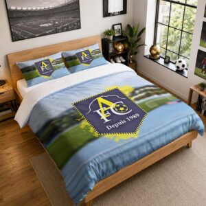 Housse De Couette Aubagne FC 02 Parure de lit Ensemble De Literie - AFC National