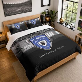 Housse De Couette SC Bastia 03 Parure de lit Ensemble De Literie – SCB Ligue 2