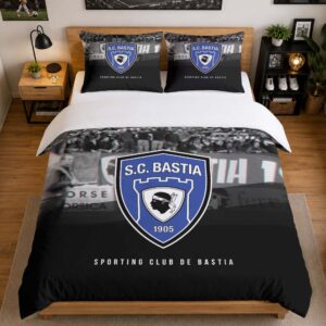 Alternative view of Housse De Couette SC Bastia 03 Parure de lit Ensemble De Literie - SCB Ligue 2